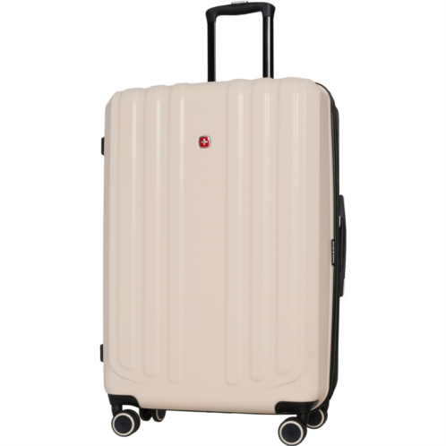 Swiss Gear 28” 8028 Spinner Suitcase - Hardside, Expandable, Pink-Grey