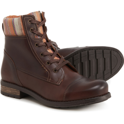 Taos Footwear Made in Portugal Captain Lace-Up Boots - Leather (For Women)