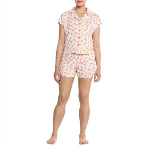 Telluride Clothing Company Notch Collar Pickleball Pajamas - Short Sleeve