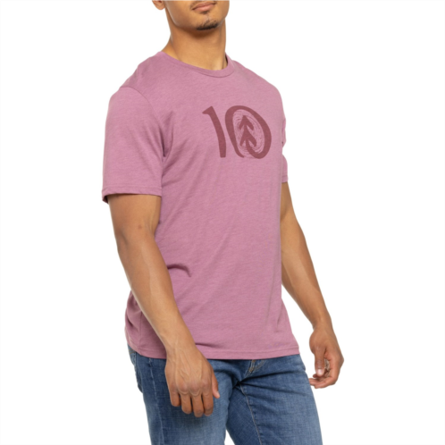 Tentree Woodgrain Ten T-Shirt - Short Sleeve