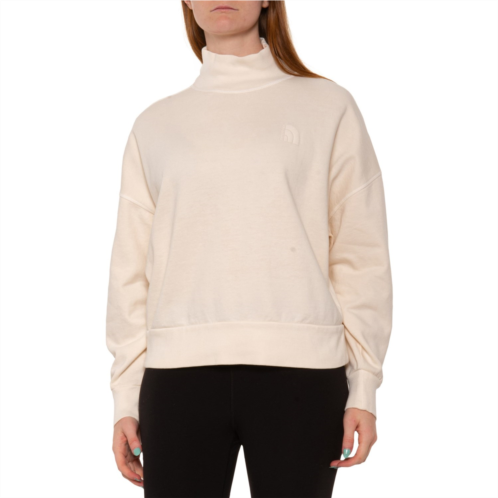 The North Face Garment-Dyed Mock Neck Sweatshirt