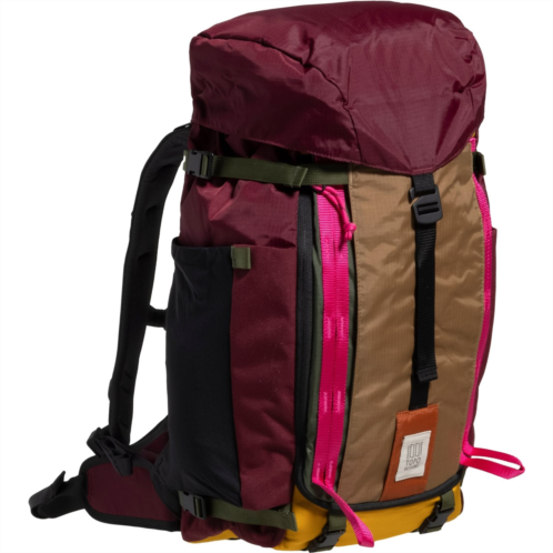 Topo Designs Mountain Pack 28 L Backpack - Burgundy-Dark Khaki