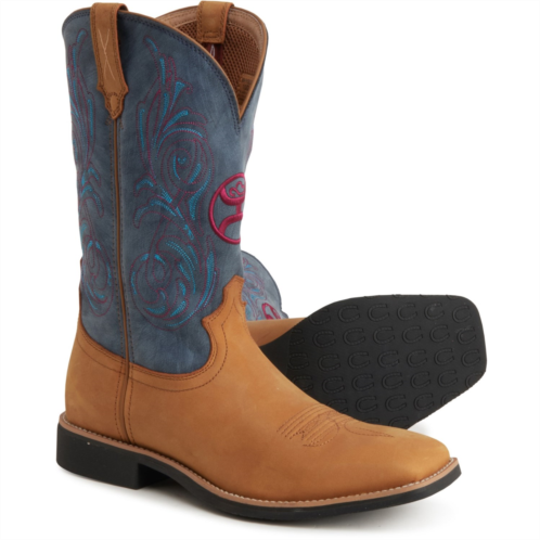 Twisted X Boots Hooey Cowboy Boots - 12”, Square Toe, Wide Width (For Men)