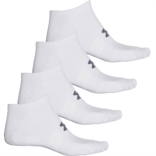 Under Armour AllSeasonGear High-Performance No-Show Socks - 4-Pack, Below the Ankle (For Men)