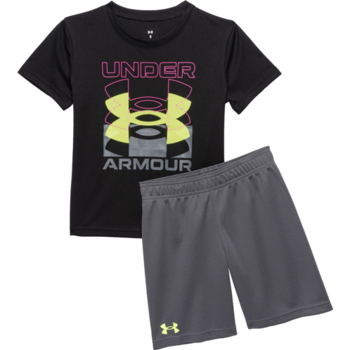 Under Armour Little Boys Infinite Logo T-Shirt and Shorts Set - Short Sleeve