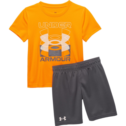 Under Armour Little Boys Infinite Logo T-Shirt and Shorts Set - Short Sleeve