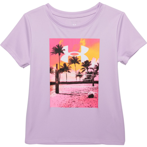 Under Armour Little Girls Tropic T-Shirt - Short Sleeve