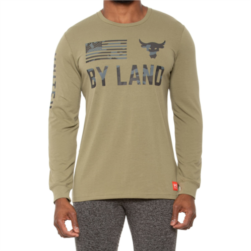 Under Armour Project Rock Vet Day By Land T-Shirt - Long Sleeve