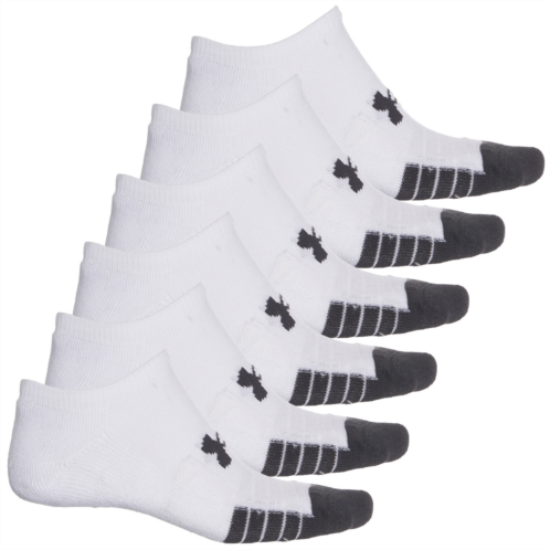 Under Armour Sport-Performance Tech No-Show Socks - 6-Pack, Below the Ankle (For Men)