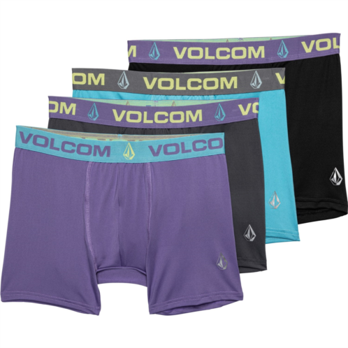 Volcom High-Performance Boxer Briefs - 4-Pack