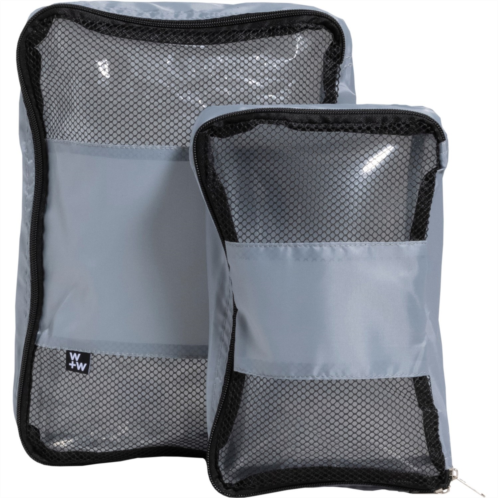 W+W Basic Packing Cubes - 2-Pack, Gray