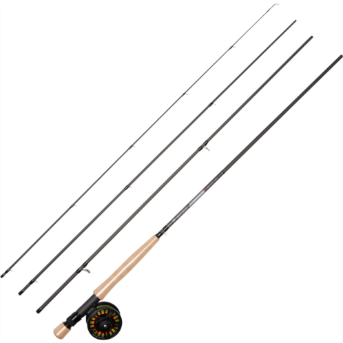 Wetfly Nitrolite Euro Nymph Fly Rod and Reel Combo - 3wt, 10, 4-Piece