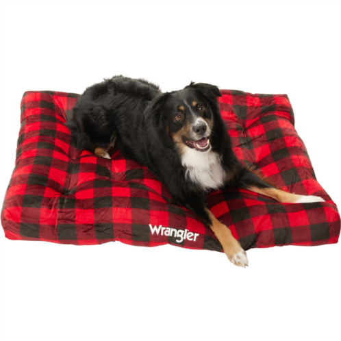 Wrangler Rectangle Tufted Dog Bed - Large, 40x30”