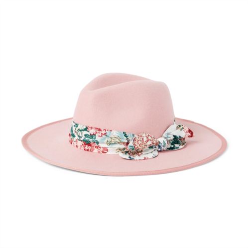 Janie and Jack Floral Felt Hat
