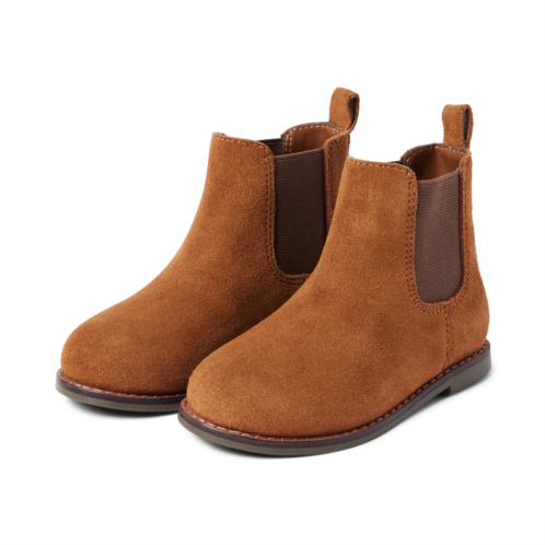 Janie and Jack The Suede Chelsea Boot
