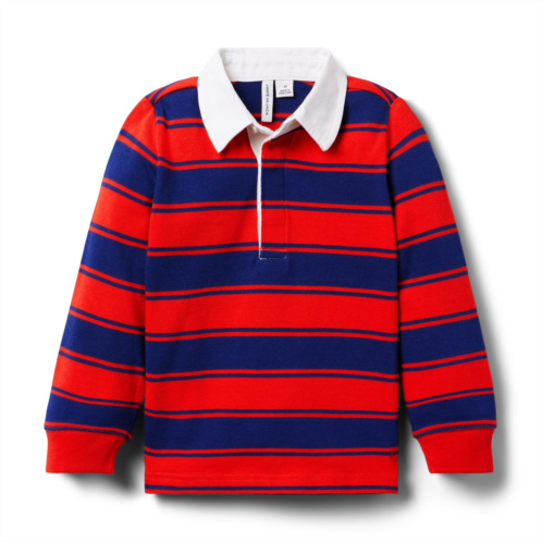 Janie and Jack Striped Rugby Shirt