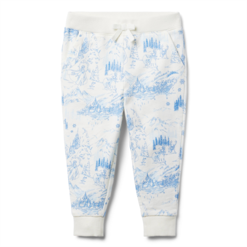 Janie and Jack Disney Frozen Toile Jogger