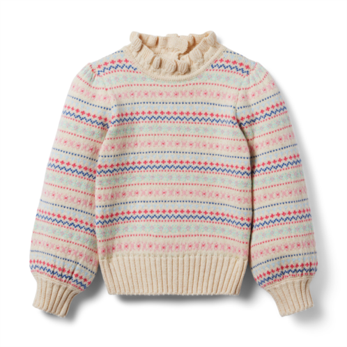 Janie and Jack The Forever Fair Isle Sweater