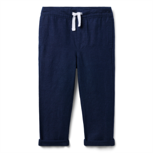 Janie and Jack The Linen-Cotton Pull-On Pant