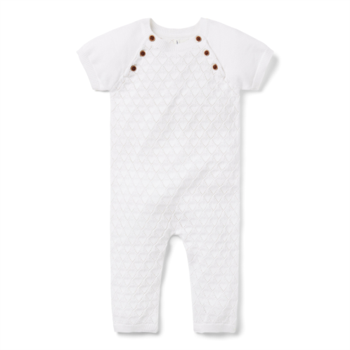Janie and Jack Baby Pointelle One-Piece