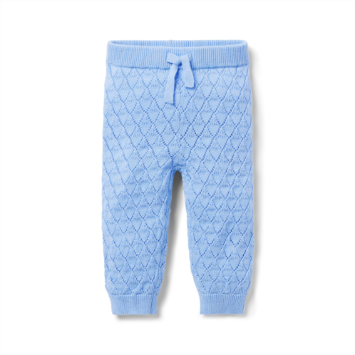 Janie and Jack Baby Pointelle Jogger