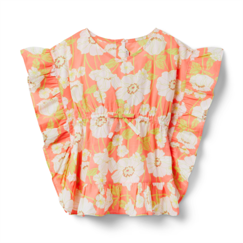 Janie and Jack The Floral Frills Swim Cover-Up