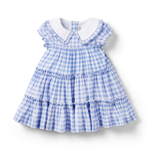 Janie and Jack Baby Gingham Collared Dress
