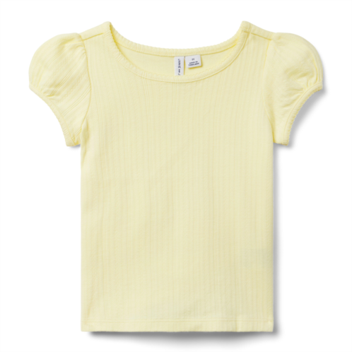 Janie and Jack Pointelle Top