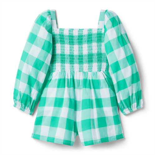 Janie and Jack The Emma Smocked Romper