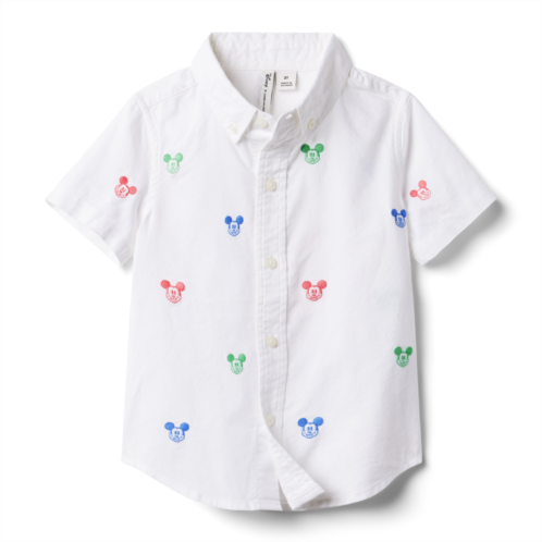 Janie and Jack Disney Mickey Mouse Oxford Shirt