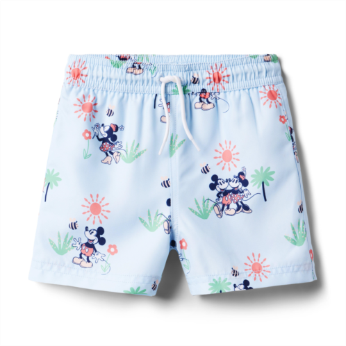 Janie and Jack Disney Mickey Mouse Recycled Swim Trunk