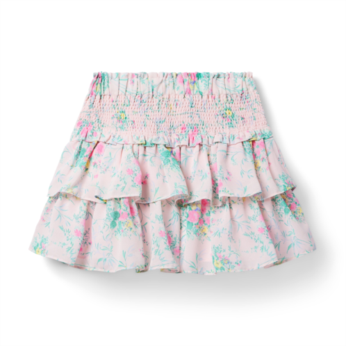 Janie and Jack The Hailey Smocked Skirt