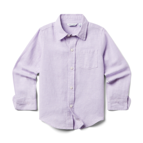 Janie and Jack The Linen-Cotton Shirt