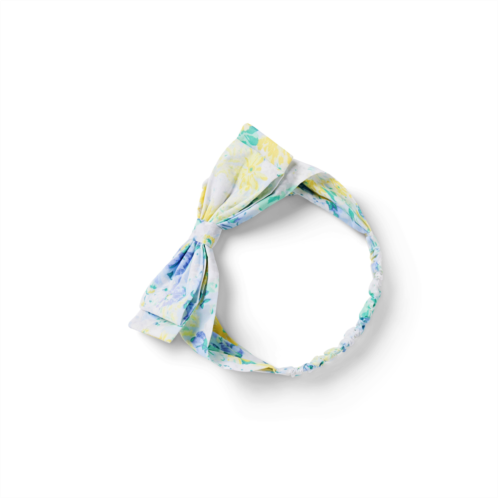 Janie and Jack Baby Floral Bow Soft Headband