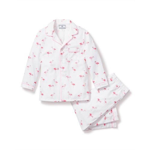 Janie and Jack Petite Plume Flamingo Pajama Set