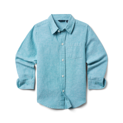 Janie and Jack The Linen-Cotton Shirt