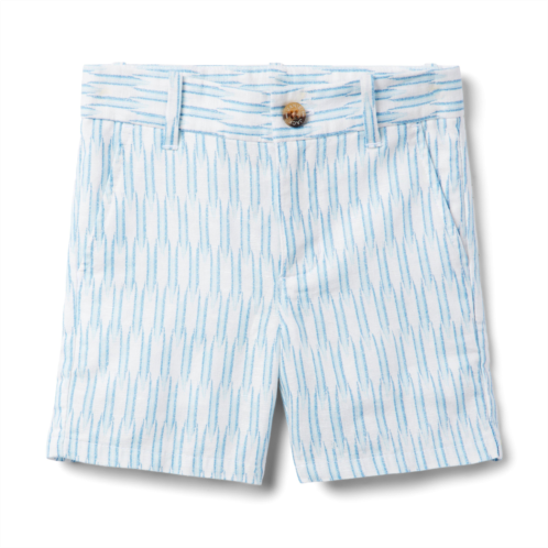 Janie and Jack Ikat Linen-Cotton Short