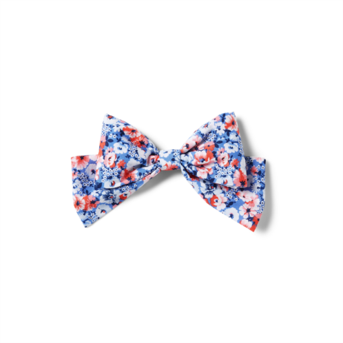 Janie and Jack Floral Bow Barrette