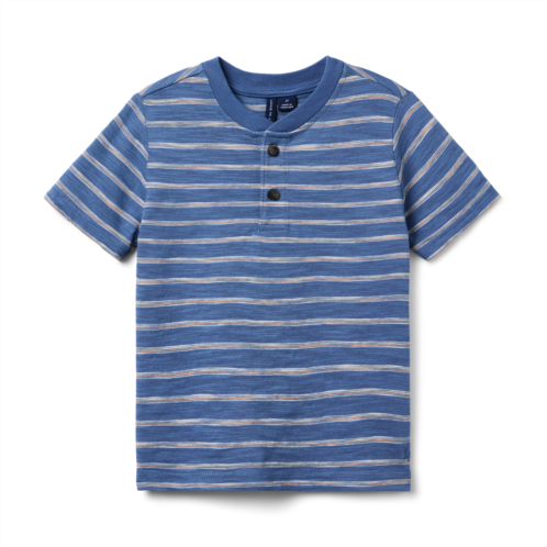 Janie and Jack The Striped Slub Henley