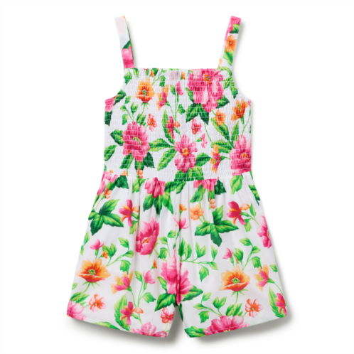 Janie and Jack The Mia Smocked Romper