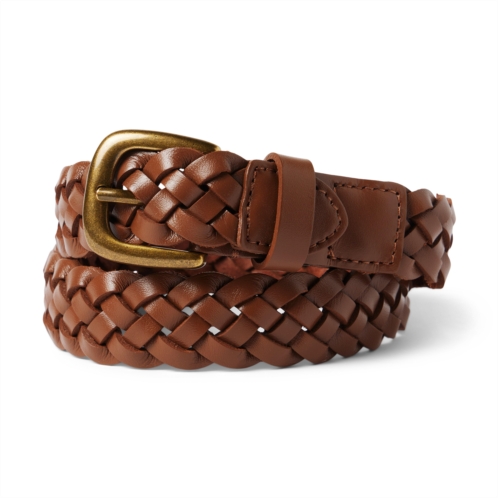 Janie and Jack Braided Leather Belt