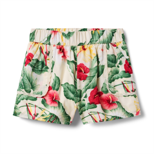 Janie and Jack Tropical Floral Short