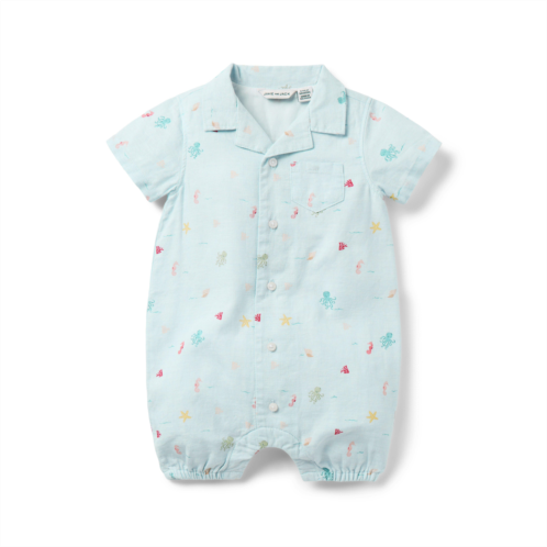 Janie and Jack Baby Sea Friends Romper