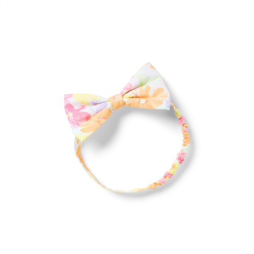 Janie and Jack Baby Floral Bow Soft Headband