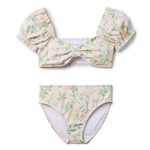 Janie and Jack Recycled Floral 2-Piece Swimsuit