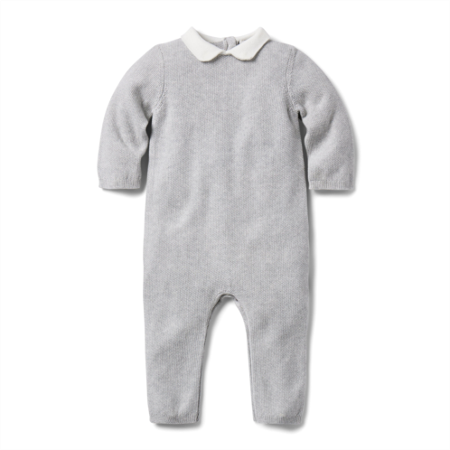 Janie and Jack Baby Collared Sweater One-Piece