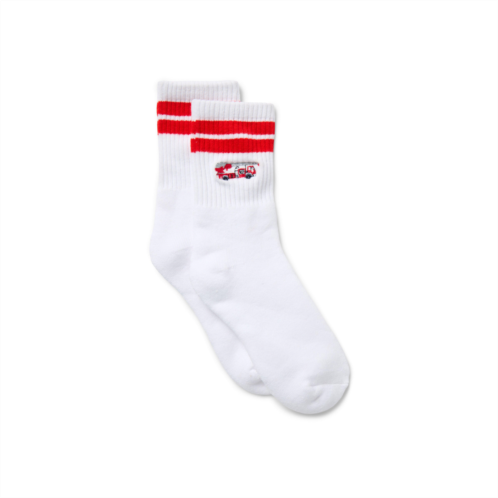 Janie and Jack Firetruck Crew Sock