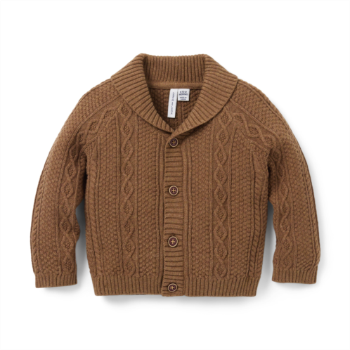 Janie and Jack Baby Shawl Collar Cardigan