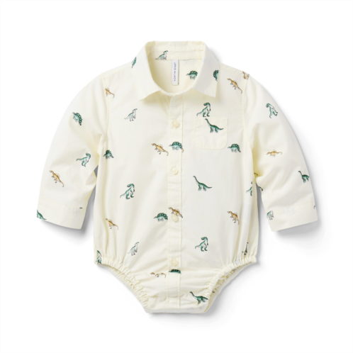 Janie and Jack Baby Dinosaur Bodysuit