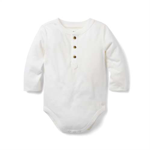 Janie and Jack Baby Henley Bodysuit